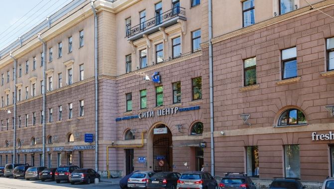 фасад дома, здание по адресу г Санкт-Петербург, ул Чапаева, д 5